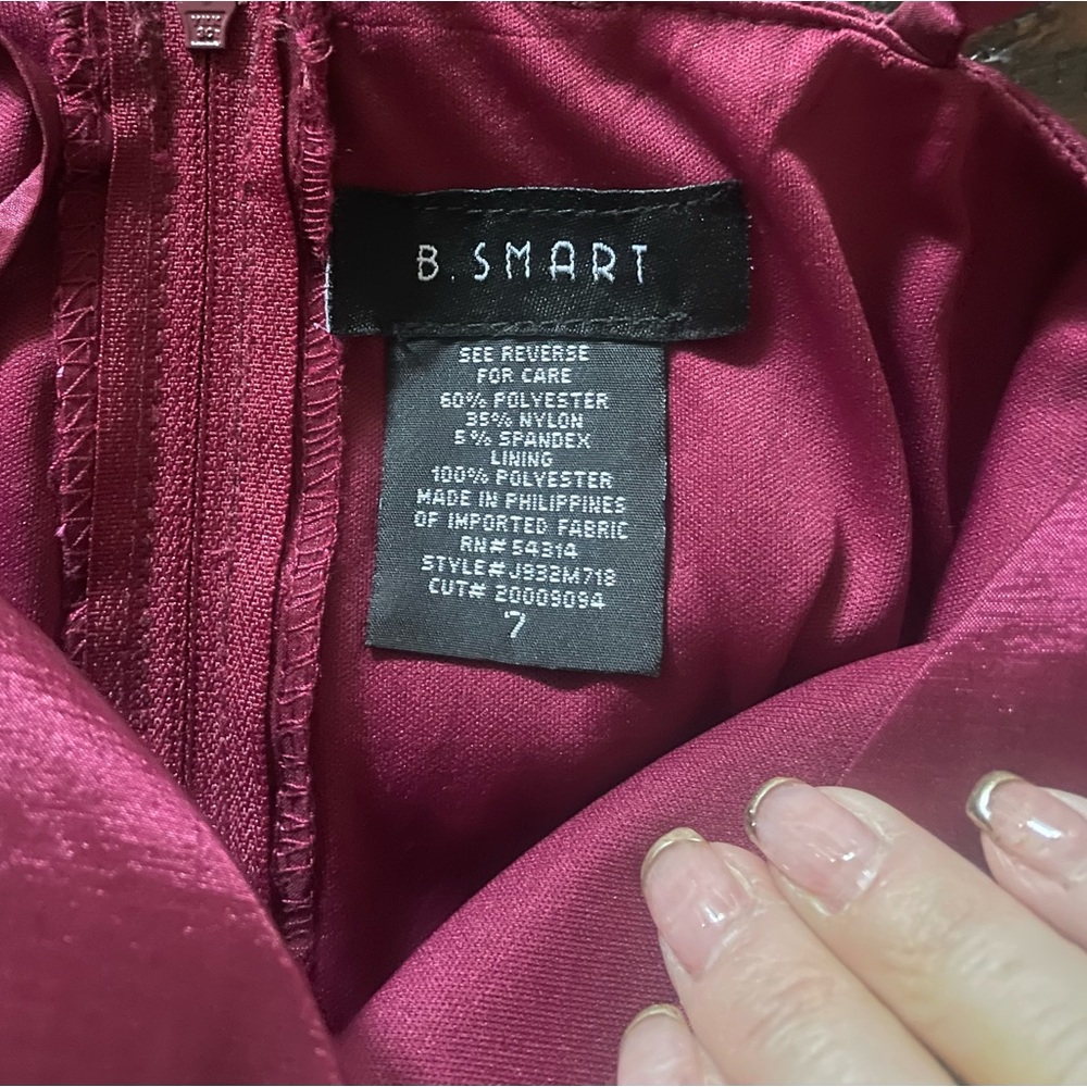 Ruby Red : B-Smart High-Low Dress Nwot - image 4